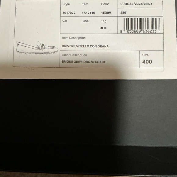 Versace Villa driver loafers - Picture 9 of 9